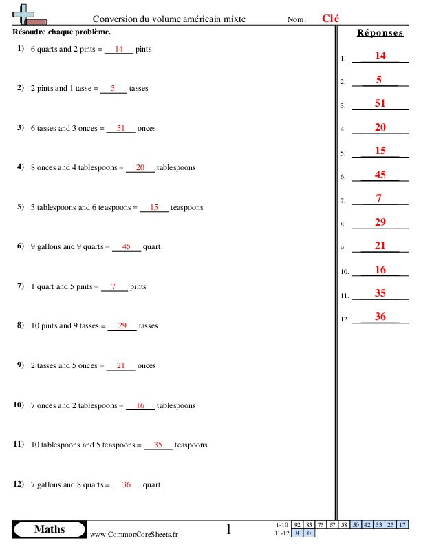  - 169 worksheet