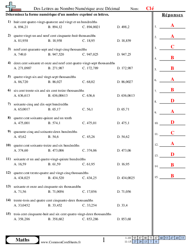  - 190 worksheet