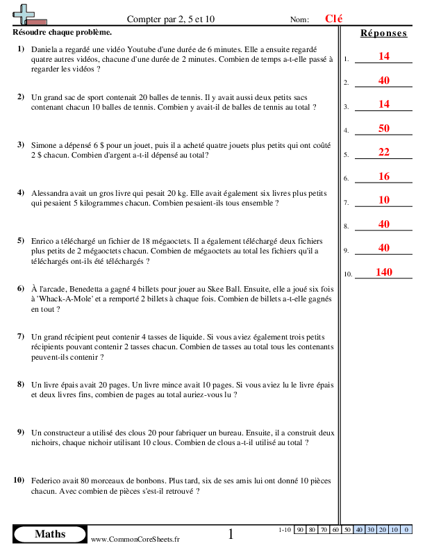  - 212 worksheet