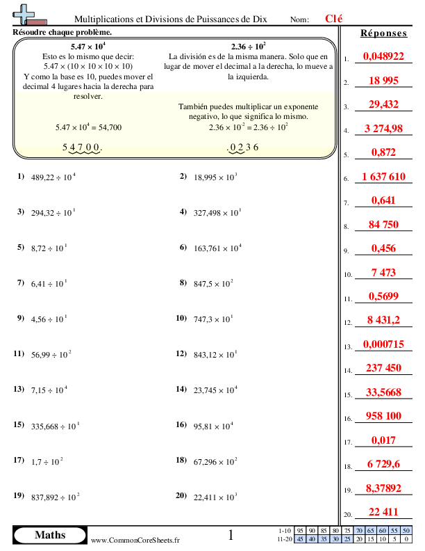  - multiplications-et-divisions-de-puissances-de-dix worksheet