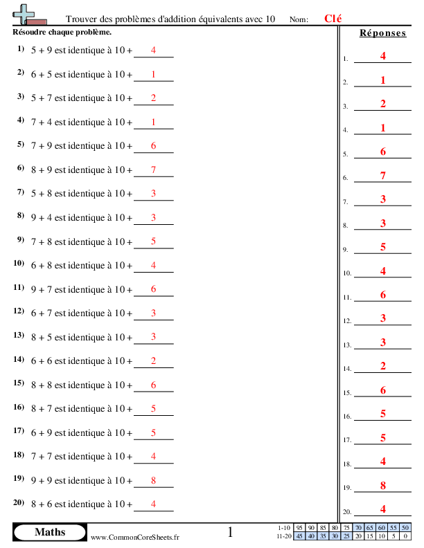  - 25 worksheet