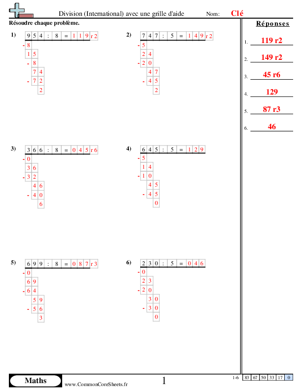  - 267 worksheet