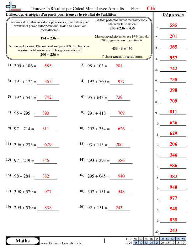  - trouver-le-resultat-d-une-somme-avec-arrondi worksheet