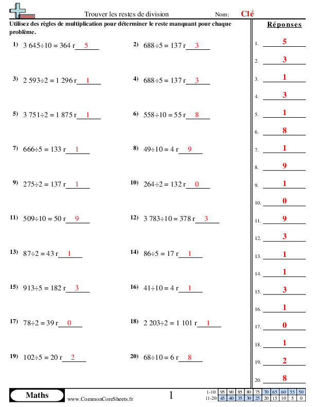  - 277 worksheet