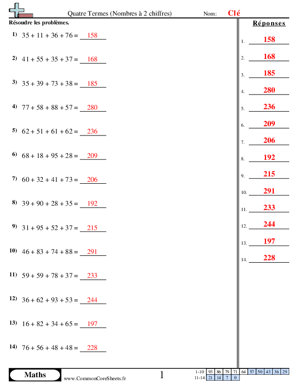  - quatre-termes-2-chiffres worksheet