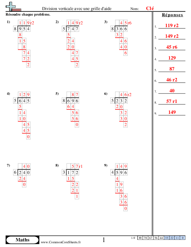  - 282 worksheet