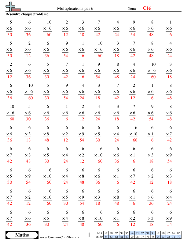  - multiplications-par-6 worksheet