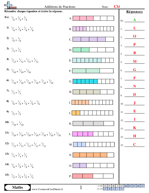  - additions-de-fractions worksheet