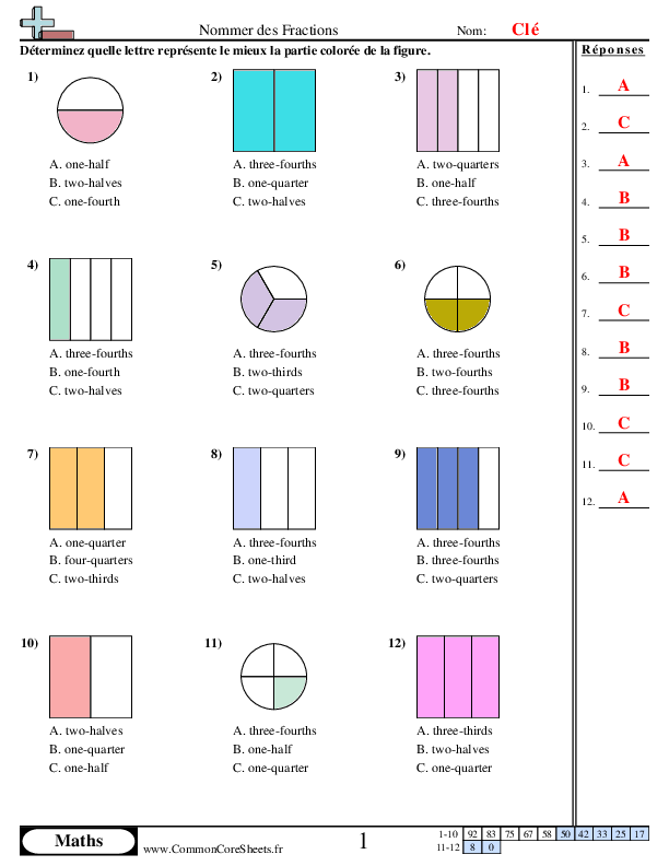  - nommer-des-fractions worksheet