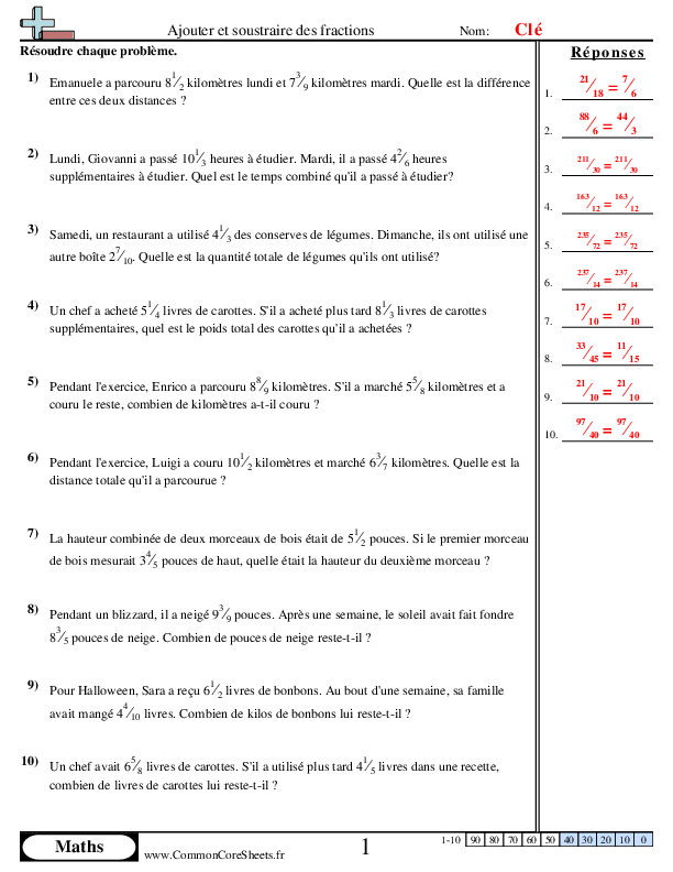  - 504 worksheet