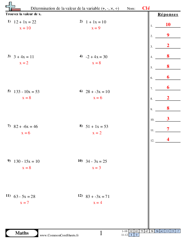  - 51 worksheet