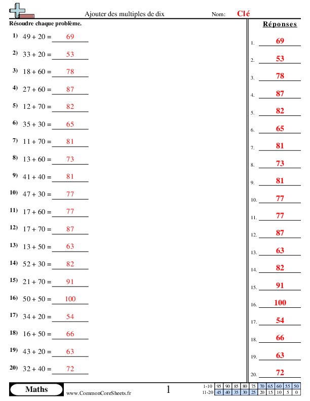  - 6 worksheet