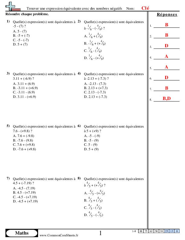  - 711 worksheet