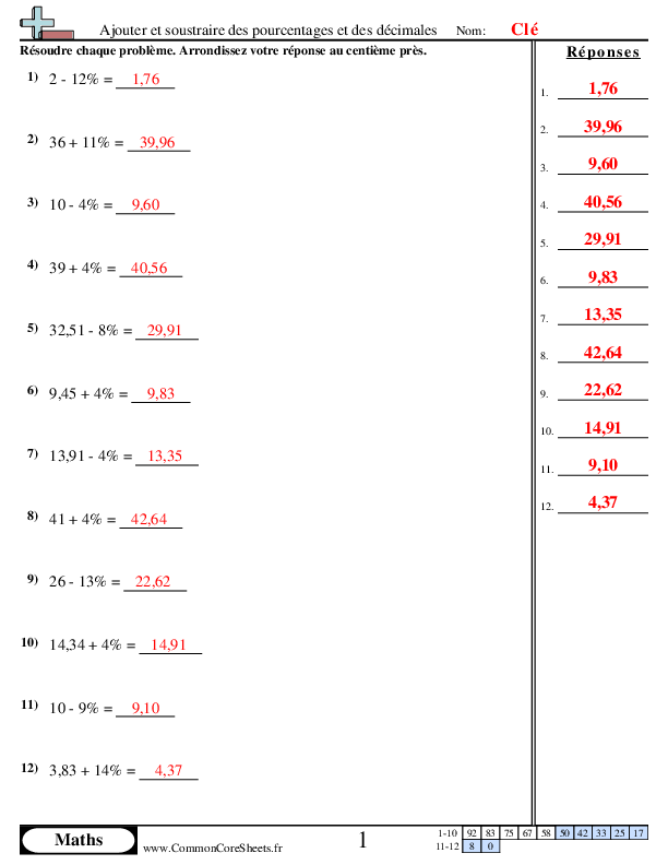  - 765 worksheet