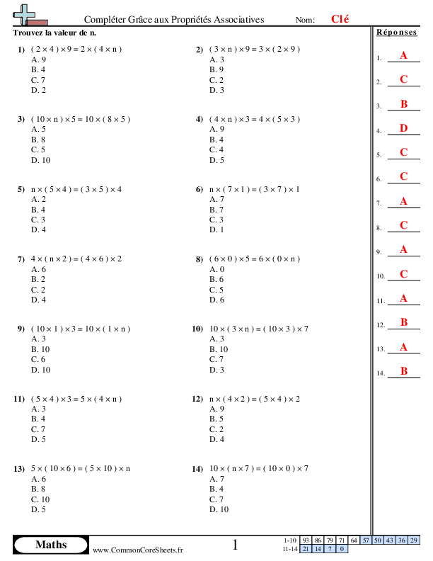  - completer-grace-aux-proprietes-associatives worksheet