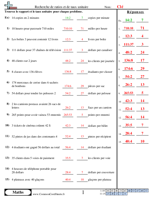  - 820 worksheet