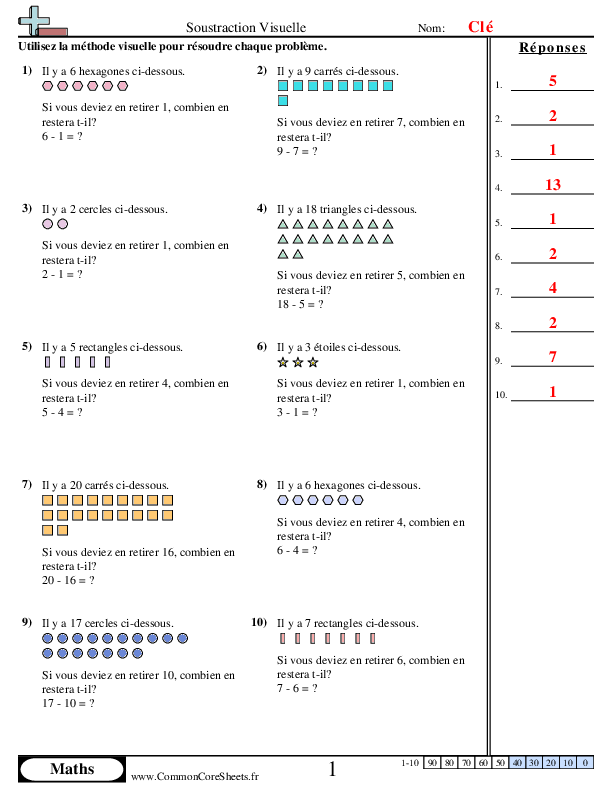  - soustraction-visuelle worksheet