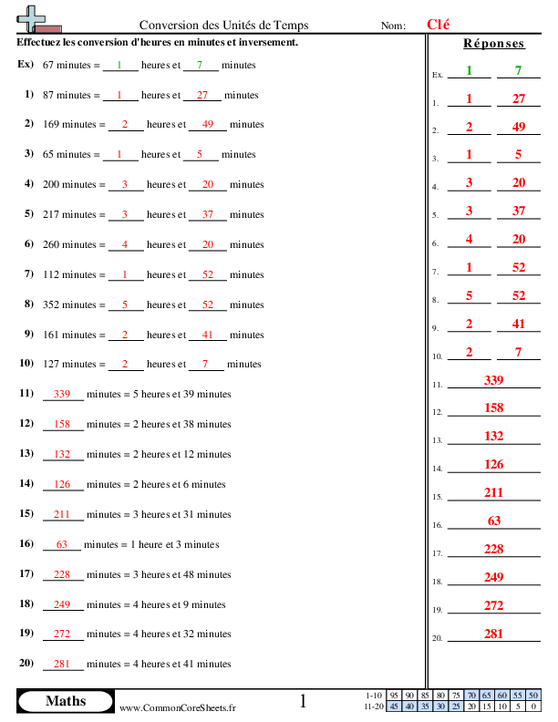  - conversion-de-temps worksheet