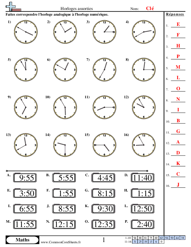  - 930 worksheet