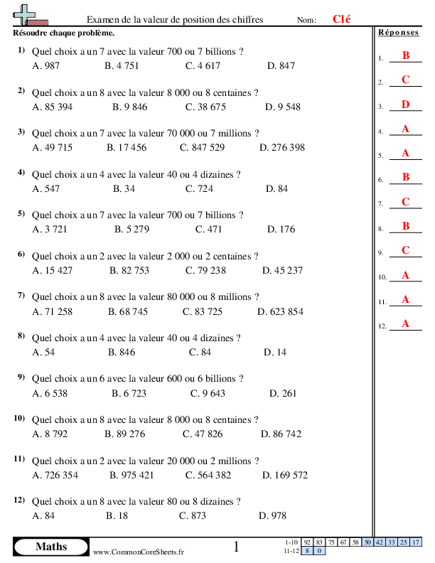  - 955 worksheet